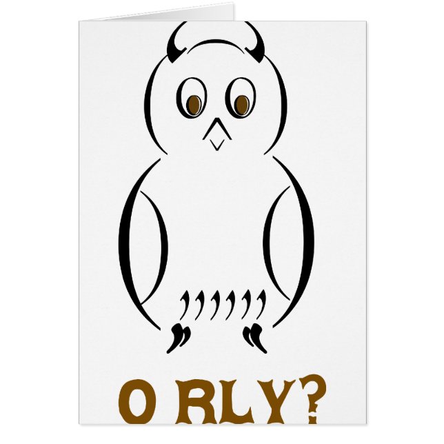 Owl O'Rly (Voorkant)