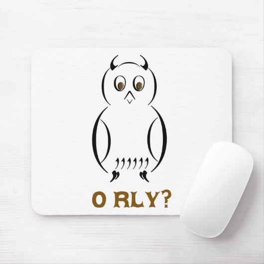 Owl O'Rly Muismat (Met muis)