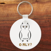 Owl O'Rly Sleutelhanger (Voorkant)