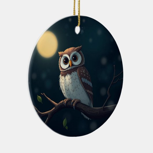Owl ornament (Rechts)