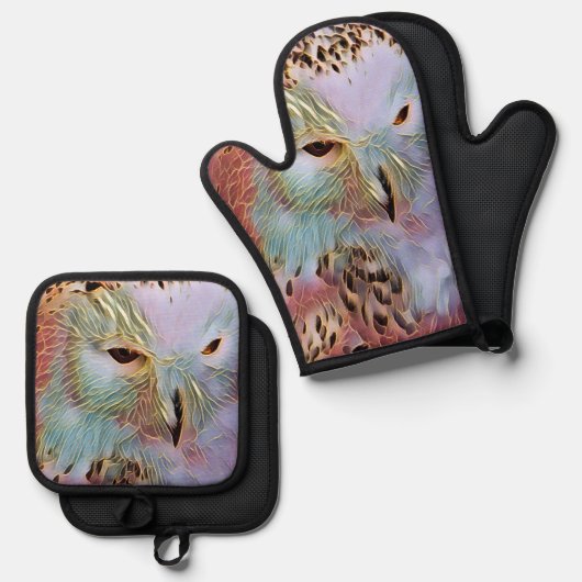 OWL OVENWANT & PANNENLAP SET (Voorkant / Achterkant)