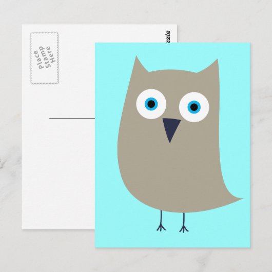 OWL OWL BRIEFKAART (Voorkant / Achterkant)