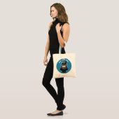 Owl! Owl! Owl! kerstwoordspeling | Uil van de Kers Tote Bag (Voorkant (model))