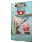 Owl Owly Cute Smiling Klembord (Links)
