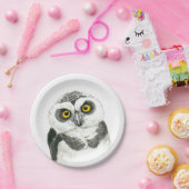 Owl Papieren Bordje (Feest)