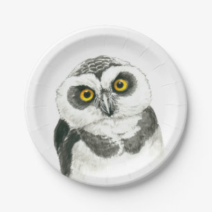 Owl Papieren Bordje