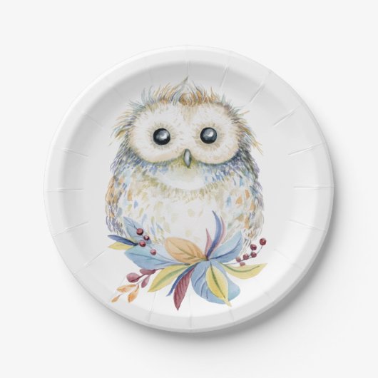 Owl Papieren Bordje (Voorkant)
