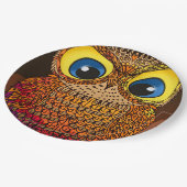 Owl Papieren Bordje (Gekanteld)