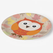 Owl Papieren Bordje (Gekanteld)
