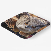 Owl Papieren Bordje (Gebogen)