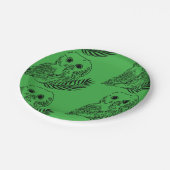 Owl Papieren Bordje (Gekanteld)