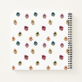 Owl Party - Pattern Notitieboek (Achterkant)