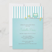 Owl Party/Shower Invitation Kaart (Voorkant)