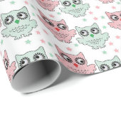 Owl Patroon Cadeaupapier (Rol Hoek)