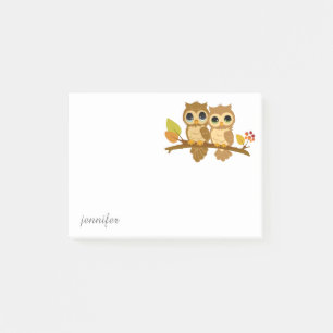 Owl personaliseer Post-it® notes
