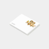 Owl personaliseer Post-it® notes (Schuin)