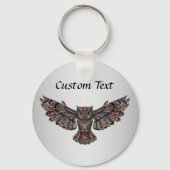 Owl Personalized Sleutelhanger (Voorkant)