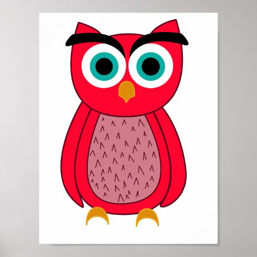 Owl Photo Print (Voorkant)