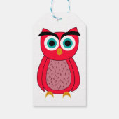 Owl Photo Print Cadeaulabel (Achterkant)