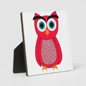 Owl Photo Print Fotoplaat (Voorkant)