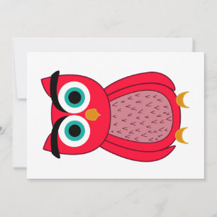 Owl Photo Print Kaart