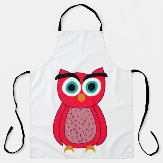 Owl Photo Print Schort (Voorkant)