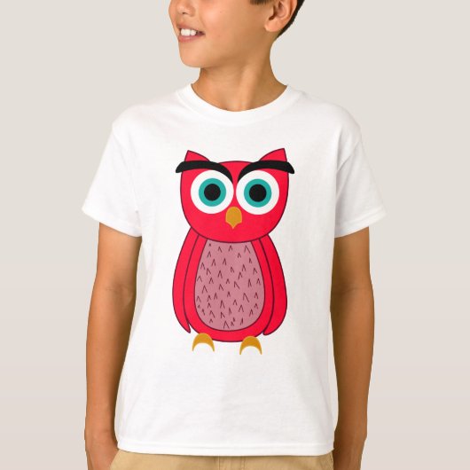 Owl Photo Print T-shirt (Voorkant)