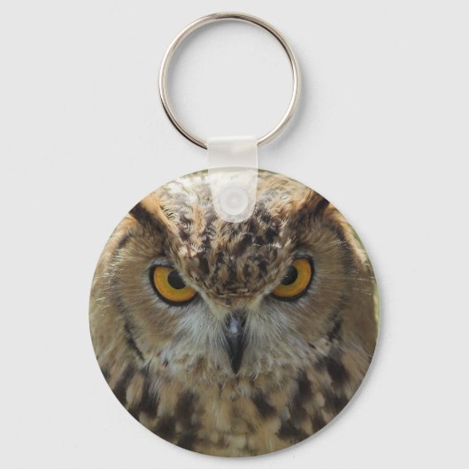 Owl Photo Sleutelhanger (Voorkant)