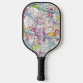 Owl Pickleball Paddle (Achterkant)
