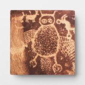 Owl Pictograaf Utah, 9 Mile Canyon Fotoplaat (Voorkant)