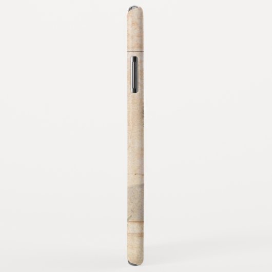 OWL, PIink, Sepia Monogram Case-Mate iPhone Case (Achterkant/rechts)