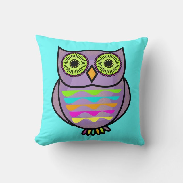 Owl Pillow Kussen (Voorkant)