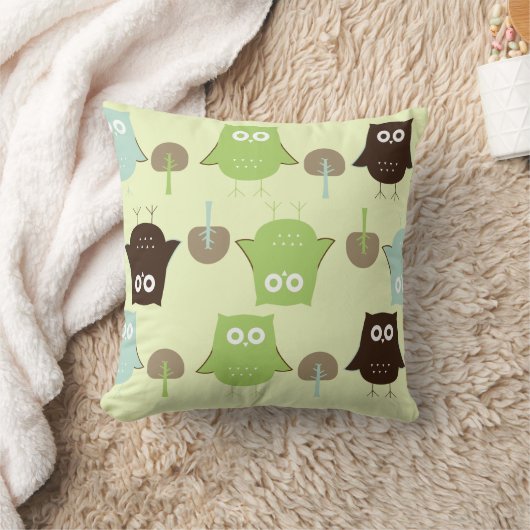 Owl Pillow Kussen (Deken)