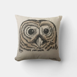 Owl Pillow, tweezijdig 100 procent katoen, Origine Kussen