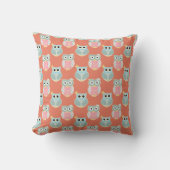 Owl Pillow voor Kinderkamer Kussen (Voorkant)