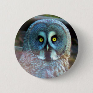 Owl Pin Ronde Button 5,7 Cm