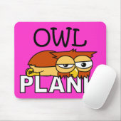 Owl Plank Muismat (Met muis)