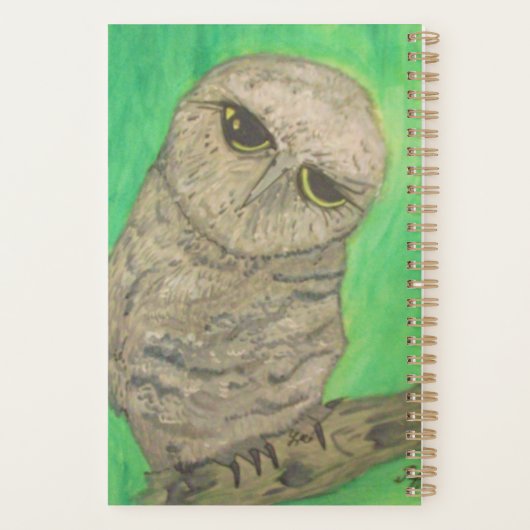 Owl Planner (Achterkant)