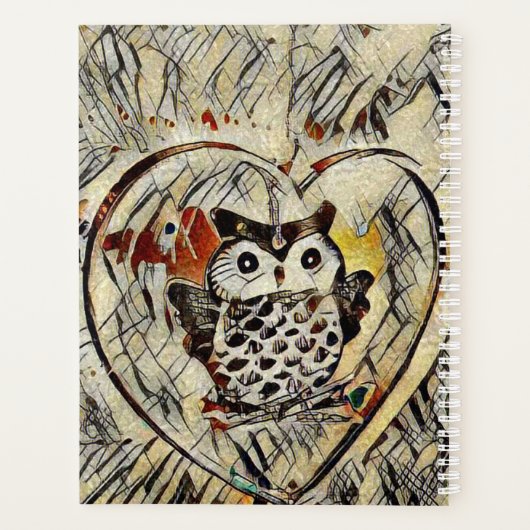 Owl Planner (Achterkant)