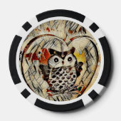 Owl Poker Chips (Achterkant)