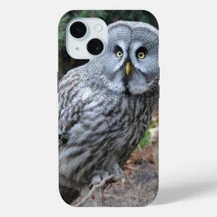 Owl Portret Foto iPhone 15 Case