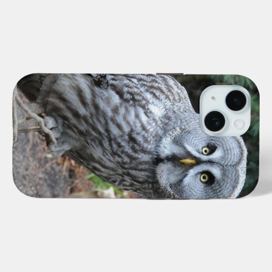 Owl Portret Foto Case-Mate iPhone Case (Achterkant (horizontaal))
