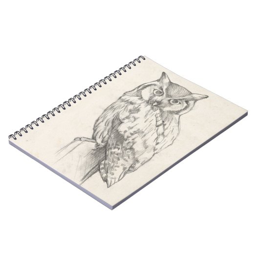 Owl Portret - Schets Notitieboek (Linkerzijde)