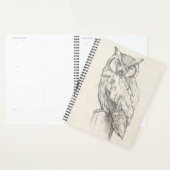 Owl Portret - Schets Planner (Display)