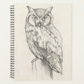 Owl Portret - Schets Planner (Voorkant)