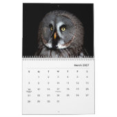 Owl Portret Wall Agenda Kalender (Mar 2027)