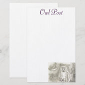 Owl Post Briefpapier (Voorkant / Achterkant)