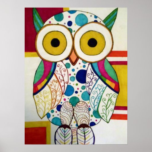 Owl poster (Voorkant)