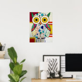 Owl poster (Thuiskantoor)