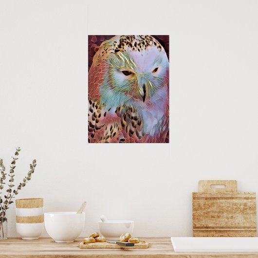 OWL POSTER (Keuken)